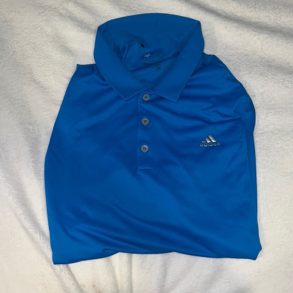 adidas Other - ADIDAS XXL BLUE GOLF SHIRT CLIMACOOL